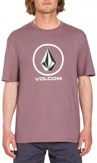 Koszulki dla chłopców - Volcom Crisp Stone Bordeaux Brown koszulka męska - M - grafika 1