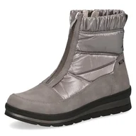 Kozaki damskie - Caprice Damskie ciepłe buty 9-26406-43, modne kozaki, taupe Comb, 40,5 EU, Taupe Comb, 40.5 EU - miniaturka - grafika 1