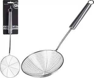 Excellent Houseware EH Nabierak SZUMÓWKA cedzak łyżka cedzakowa stalowa 37 cm 120634 - Sitka - miniaturka - grafika 1