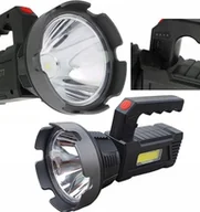 Latarki - Latarka Akumulatorowa Led Szperacz Reflektor Przenośny Mocne Światło - miniaturka - grafika 1