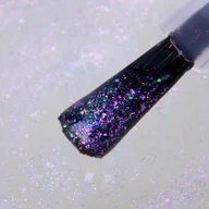 Lakiery hybrydowe - Top No Wipe Drobinki Hollywood Molly Oh, Rio 10 ML - miniaturka - grafika 1