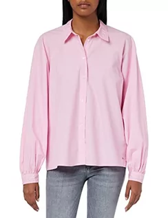 Koszulki i topy damskie - Tommy Hilfiger Damska koszulka raglanowa ORG CO LS na co dzień, klasyczny różowy, 38 - grafika 1