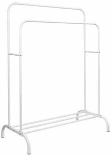 Minimalistyczny biały wieszak stojący na ubrania S3-S80 - Wieszaki i stojaki - miniaturka - grafika 1