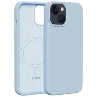 Etui i futerały do telefonów - Etui ETTERI Silicone Mag do Apple iPhone 14 Jasnoniebieski - miniaturka - grafika 1
