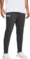 Spodnie sportowe męskie - Spodnie męskie Under Armour Rival Terry Jogger szare 1380843 025 L - miniaturka - grafika 1
