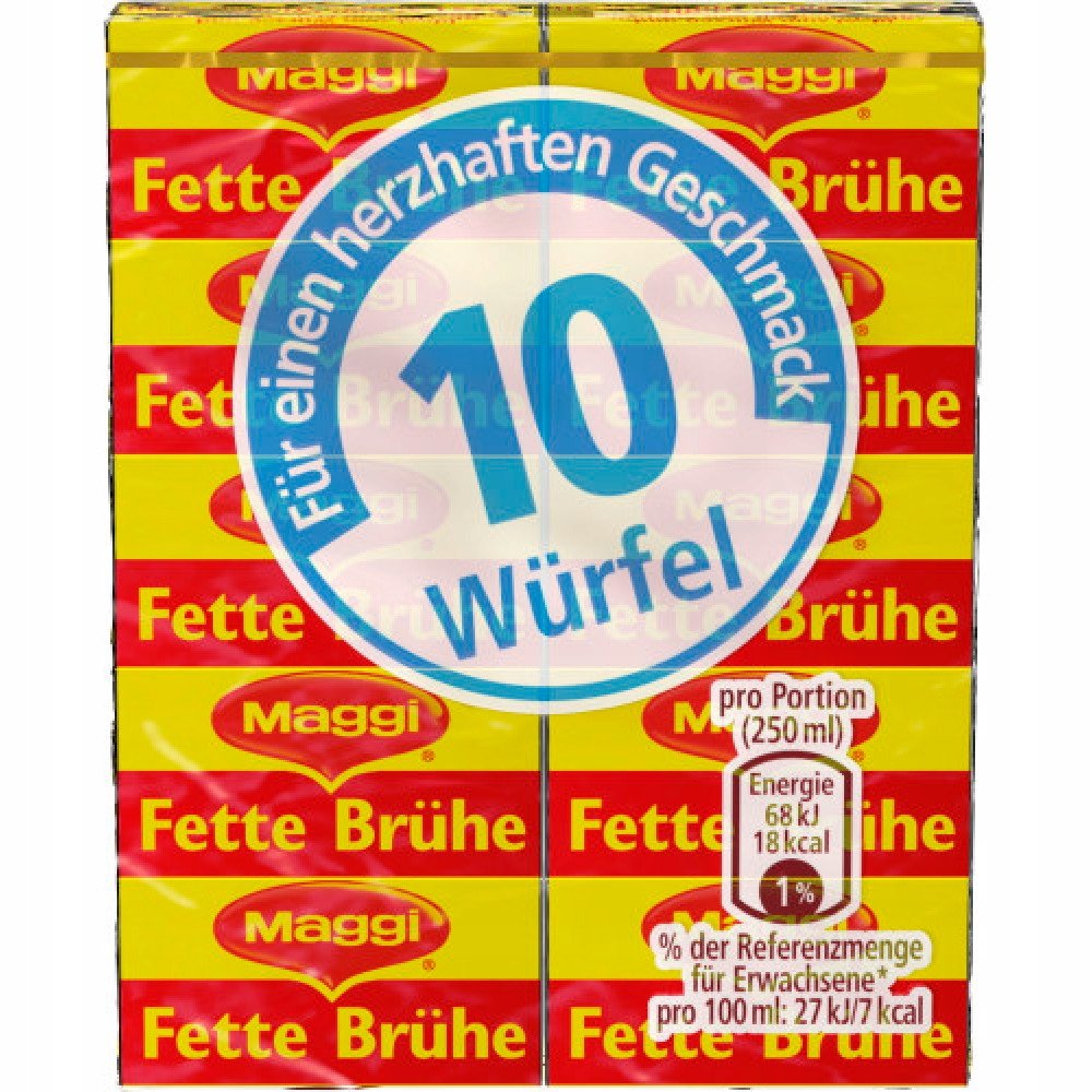 Maggi Kostki Rosołowe 10 sztuk z Niemiec