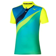 Koszulki sportowe męskie - Koszulka męska Mizuno  Release Shadow Polo Bolt S - miniaturka - grafika 1
