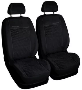 Pokrowce Samochodowe Prestige 1+1 Czarne - Pokrowce na fotele - miniaturka - grafika 1