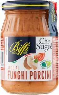 Biffi Funghi Porcini - sos grzybowy (190 g) - Sosy w słoikach - miniaturka - grafika 1