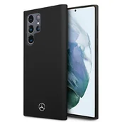 Etui i futerały do telefonów - Mercedes Etui hardcase MEHCS22LSILBK S22 Ultra S908 czarny/black Silicone Mer007306-0 - miniaturka - grafika 1