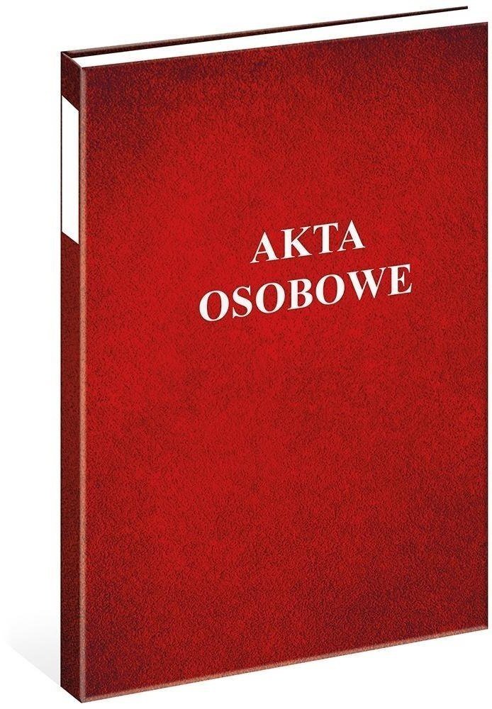Interdruk Teczka akt osobowych A4 oklejana bordowa 5szt EDUKAMP