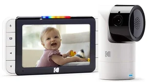 Niania elektroniczna KODAK C525 LCD 5.0 WiFi Temperatura obracanie - Elektroniczne nianie i monitory oddechu Niania elektroniczna KODAK C525 LCD 5.0 WiFi Temperatura obracanie - Elektroniczne nianie i monitory oddechu - miniaturka - grafika 1