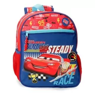 Plecaki szkolne i tornistry - Joumma Disney Cars Lets Race Plecak szkolny adaptacyjny do wózka Czerwony 27 x 33 x 11 cm Poliester 9,8 l, Czerwone, Plecak szkolny z możliwością dostosowania do wózka - miniaturka - grafika 1