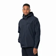 Kurtki męskie - Męska kurtka Jack Wolfskin DESERT WIND JACKET M night blue - S - miniaturka - grafika 1