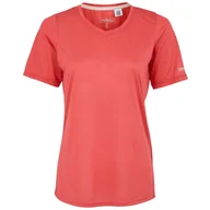 Koszulki sportowe damskie - Koszulka damska Regatta W Fingal V-Neck II Rozmiar: XL / Kolor: czerwony - miniaturka - grafika 1