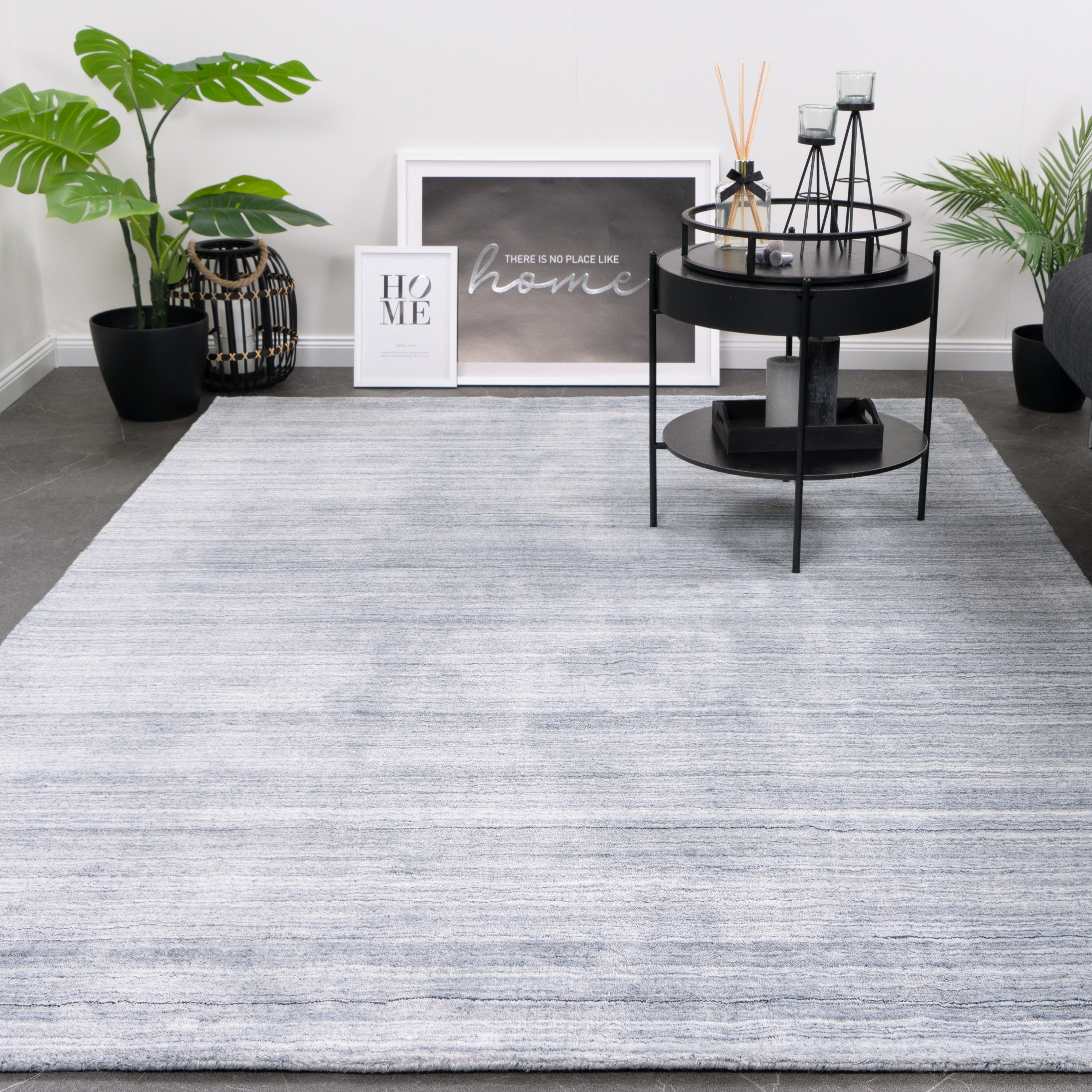 CONSILIO CONCEPT 200 x 290 Dywan do salonu szary Natura Natur wełna nowoczesny melanż dyskretny luksus Feng Shui