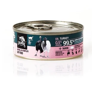3Coty TURKEY with Spirulina for Adult cats 80g - Mokra karma dla kotów - miniaturka - grafika 1