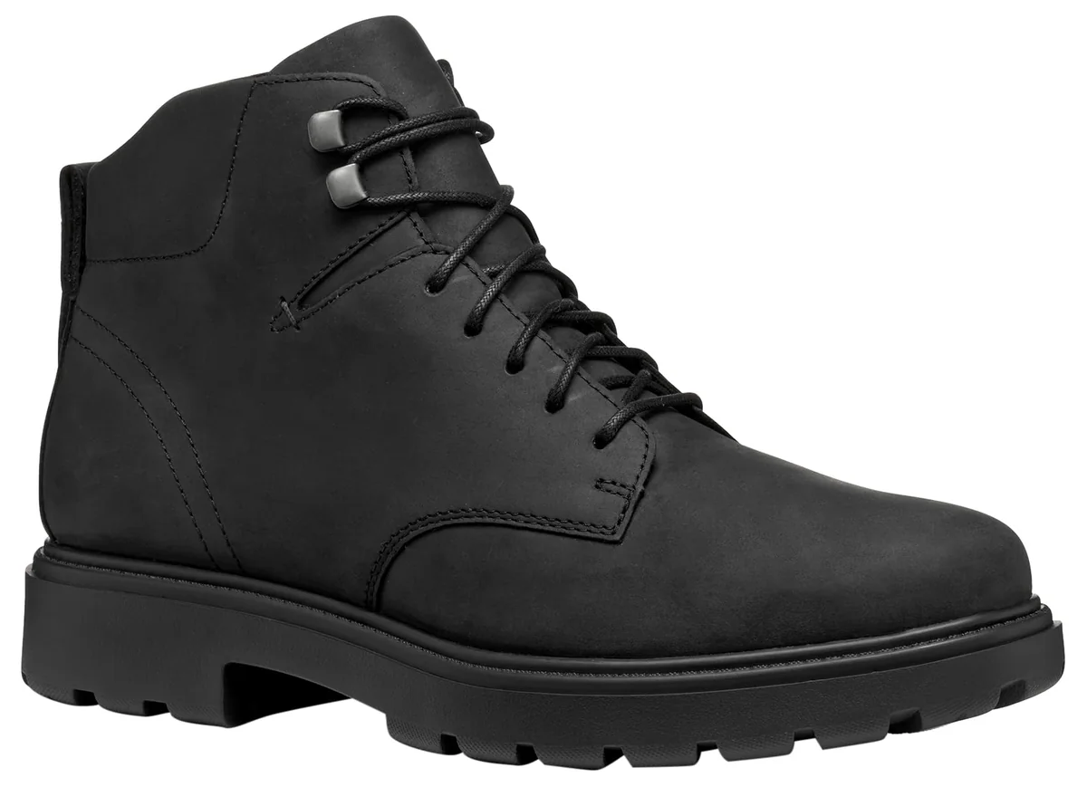 Geox Męskie buty U SPHERICA EC7 Ankle Boot, czarne, 43 EU, czarny, 43 EU