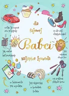 Kartki okolicznościowe i zaproszenia - Karnet B6 A5 BiDz FAJOWA BABCIA - miniaturka - grafika 1