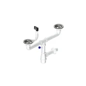 Syfony - Syfon zlewu 90 mm 2-komorowy INSTADRAIN - miniaturka - grafika 1