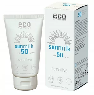 Eco Cosmetics Mleczko na słońce SPF 50 sensitive z granatem i maliną C546 - Balsamy i kremy do opalania - miniaturka - grafika 1