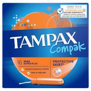 Tampony - Tampax Compak Super Plus Tampony z aplikatorem, 16 szt. - miniaturka - grafika 1