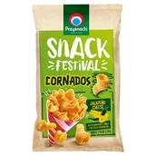 Chipsy - Przysnacki Snack Festival Przekąski kukurydziane o smaku serowym z jalapeno 110 g - miniaturka - grafika 1