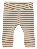 Spodenki dla niemowląt - Noppies Spodnie w kolorze oliwkowo-kremowym - miniaturka - grafika 1