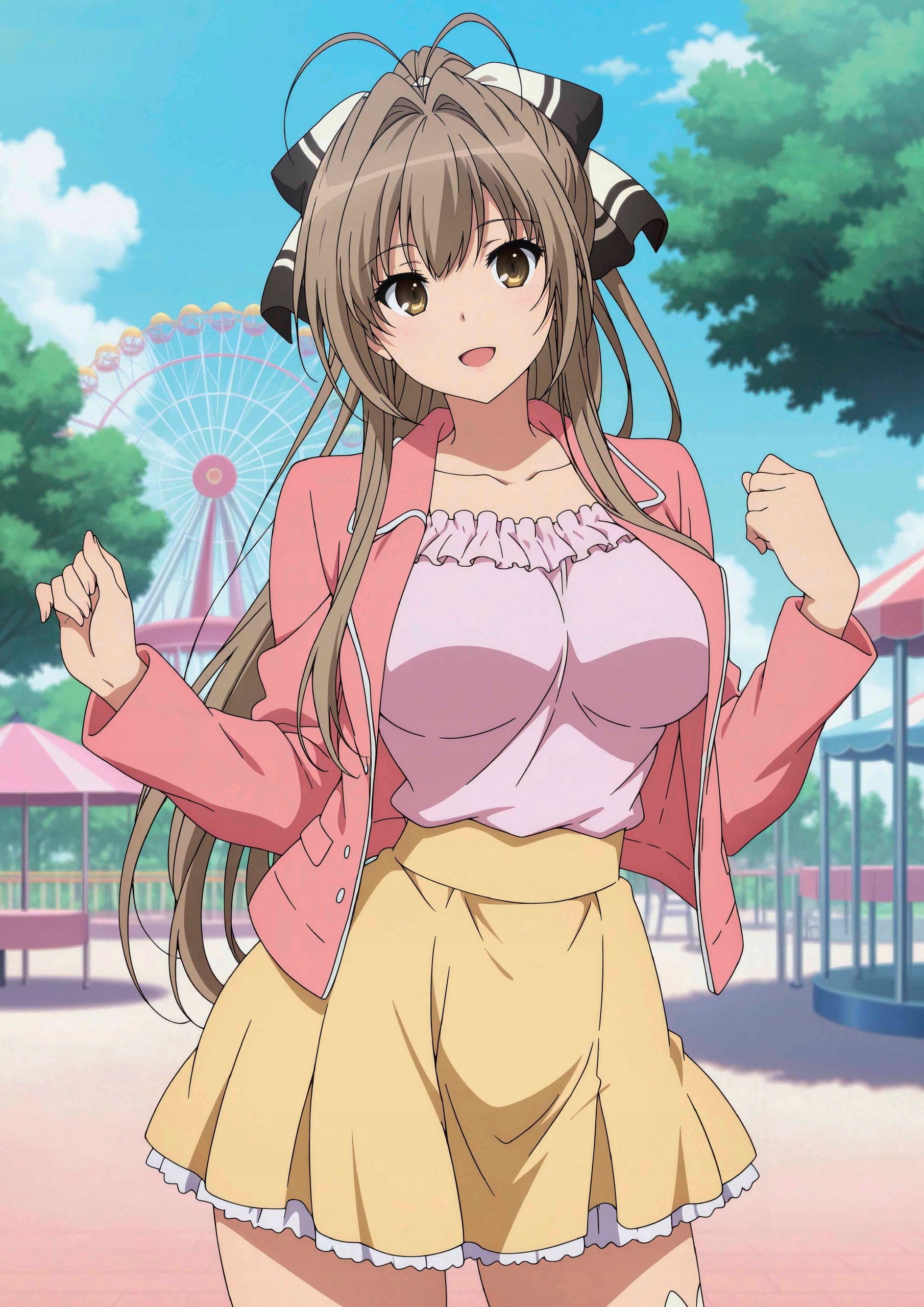 Plakat A3 Amagi Brilliant Park Anime Manga Isuzu Sento