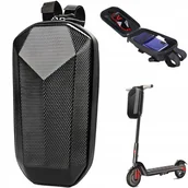 Torby sportowe - Torba na Hulajnogę Sakwa na kierownice WODOODPORNA SZTYWNA POJEMNA 3l - miniaturka - grafika 1