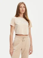 Bluzki damskie - Guess Bluzka V3BI01 K0232 Beżowy Regular Fit - miniaturka - grafika 1