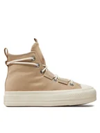Trampki damskie - Converse Trampki Chuck Taylor All Star Lift Platform A06494C Beżowy - miniaturka - grafika 1