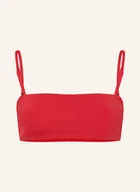 Stroje kąpielowe - Calvin Klein Góra Od Bikini Bandeau rot - miniaturka - grafika 1