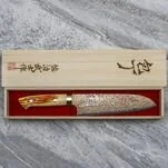 Takeshi Saji OBB Black VG-10 Color Nóż Santoku 18 cm - Noże kuchenne - miniaturka - grafika 10