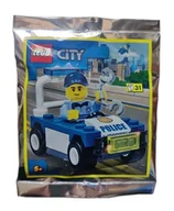 Klocki - LEGO City Zestaw - Policeman with Car 952201 polybag klocki - miniaturka - grafika 1