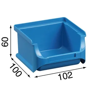 Allit pojemnik ProfiPlus nr 1, zielony 102x100x60mm (456203) - Skrzynki i torby narzędziowe - miniaturka - grafika 2
