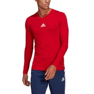 Koszulki męskie - Koszulka męska adidas Team Base Tee czerwona GN5674 - miniaturka - grafika 1