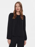 Bluzki damskie - Vero Moda Bluzka 10302546 Czarny Regular Fit - miniaturka - grafika 1