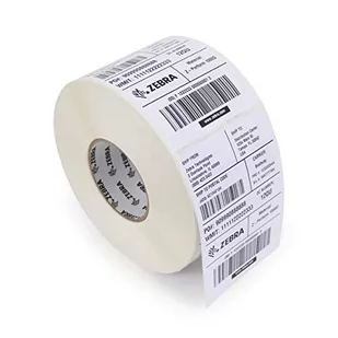 Zebra Z-Perform 1000D Biały - Etykiety do druku (biały, papier, bezpośredni termiczny, trwały, prostokąt, 7,6 cm) - Etykiety do drukarek - miniaturka - grafika 1