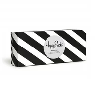 Skarpetki męskie - Zestaw Skarpet Happy Socks 4-Pak Classic Black & White Pudełko Prezent -36-40 - miniaturka - grafika 1