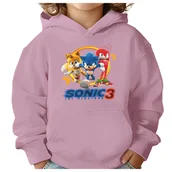 Bluzy dla dziewczynek - BLUZA DZIECIĘCA SONIC 3 134-140 CHŁOPIĘCA DZIEWCZĘCA PREZENT - miniaturka - grafika 1