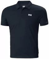 Koszulki sportowe męskie - Męska koszulka polo Helly Hansen Ocean - granatowa - HELLY HANSEN - miniaturka - grafika 1