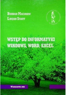 Wstęp do informatyki windows z CD - Systemy operacyjne i oprogramowanie - miniaturka - grafika 1
