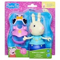 Figurki dla dzieci - Świnka Peppa figurka Rebecca 15 cm do przebierania ubranka Hasbro G0329 - miniaturka - grafika 1