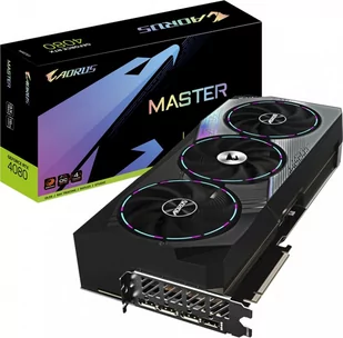 Gigabyte GeForce RTX 4080 AORUS MASTER 16GB GDDRX6 - Karty graficzne - miniaturka - grafika 1