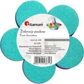 Zabawki kreatywne - Titanum Dekoracje piankowe kwiaty 12 szt. - miniaturka - grafika 1