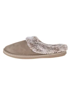 Skechers Kapcie "Cozy Campfire" w kolorze szarobrązowym - Kapcie damskie - miniaturka - grafika 1