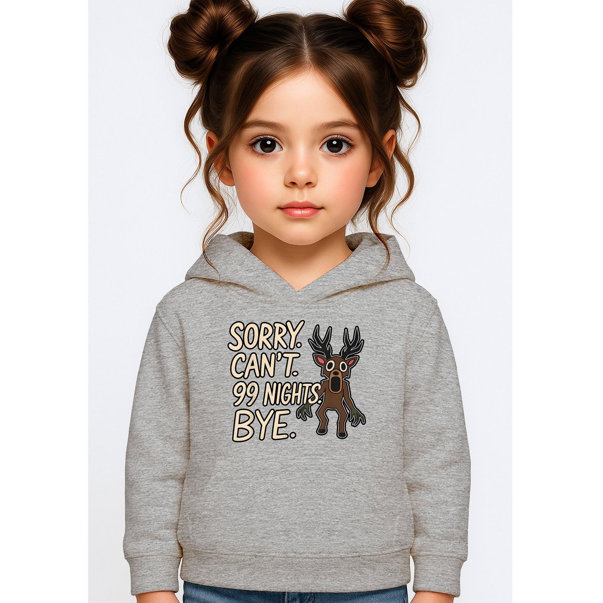 BLUZA DZIECIĘCA Z KAPTUREM 99 NOCY W LESIE ROBLOX 122-128 PREZENT