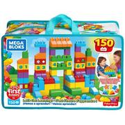 Klocki - Mega Bloks Czas na naukę Torba 150 el. FVJ49 - miniaturka - grafika 1