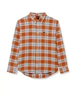 Koszule męskie - Lee Męska koszula Leesure Shirt, Caramel, XL - miniaturka - grafika 1